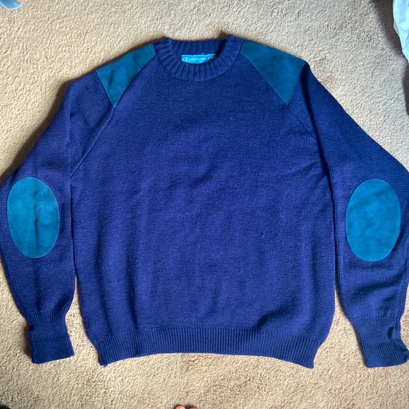 The Woolpack Sweaters | The Woolpack British Wool Sweater | Color: Blue | Size: L | Dextrius01's Closet